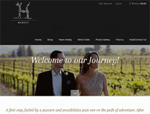 Tablet Screenshot of herslywines.com